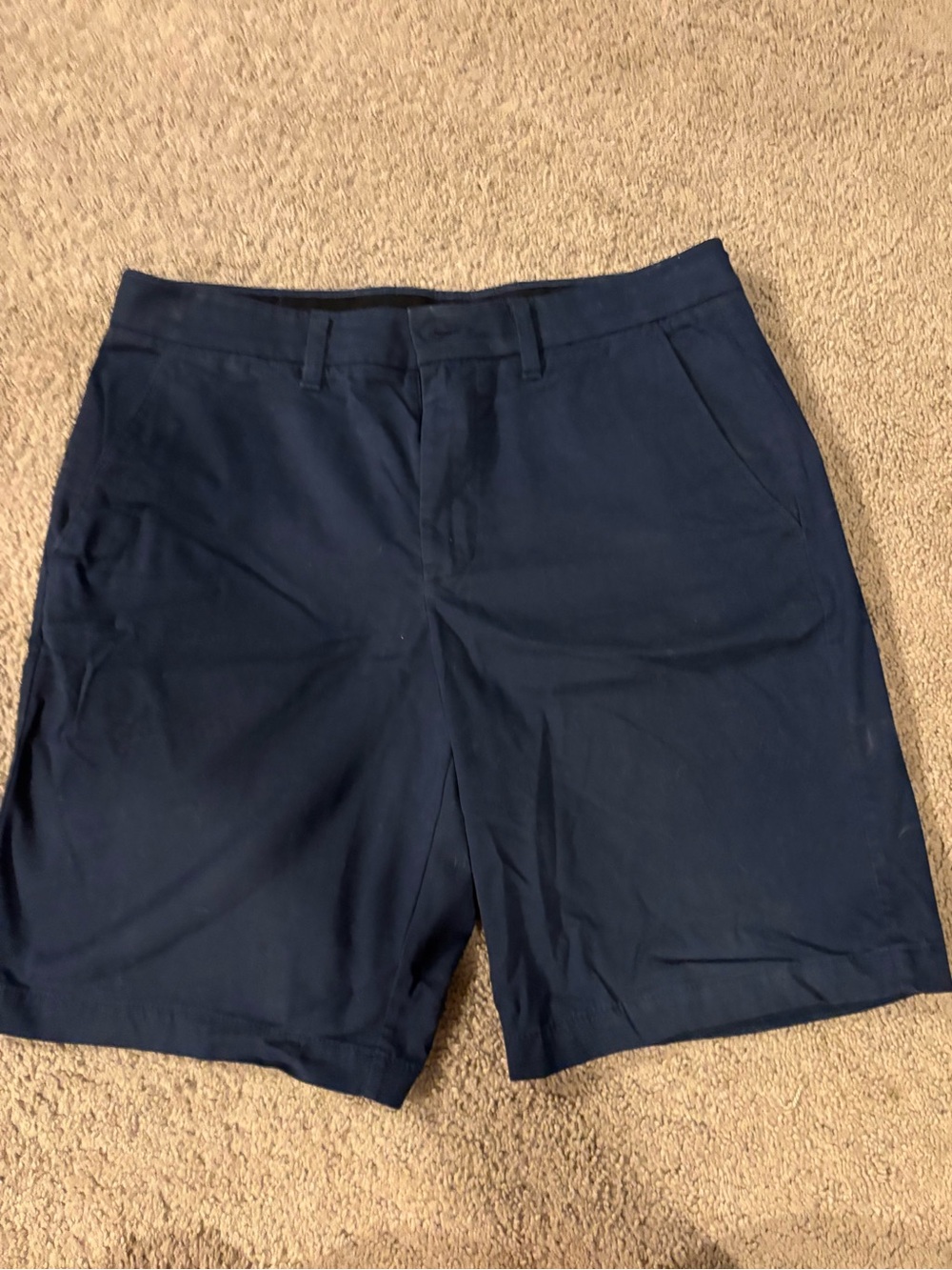 Apt. 9 Men's Navy Flat Front Shorts